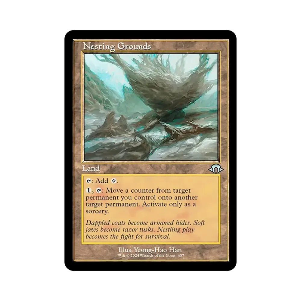 Nesting Grounds U :Foil :旧枠版 [MH3 437]【英語版】(モダンホライゾン 3)