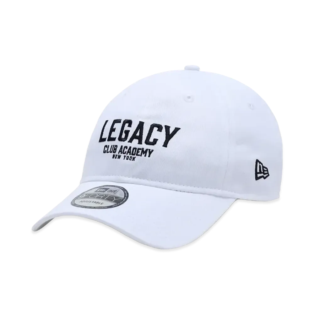 NEW ERA The Legacy Club Academy 9Forty Unstructured "White"