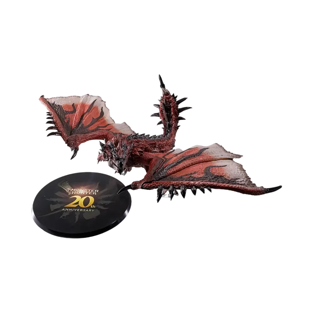 BANDAI "S.H.MonsterArts" -Monster Hunter Series- RATHALOS -20th Anniversary Edition-