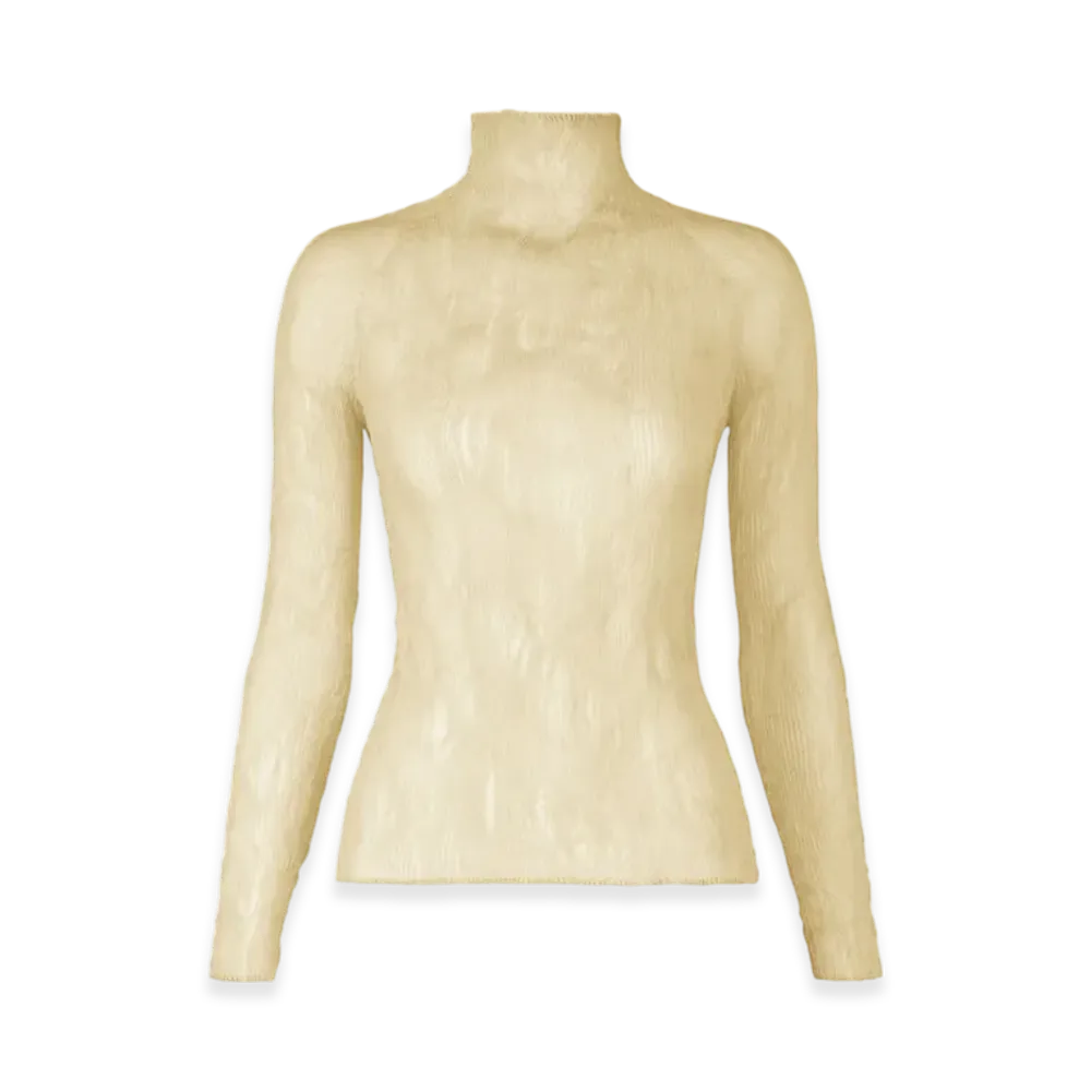 ISSEY MIYAKE Chiffon Twist 3 "KouzoIvory"