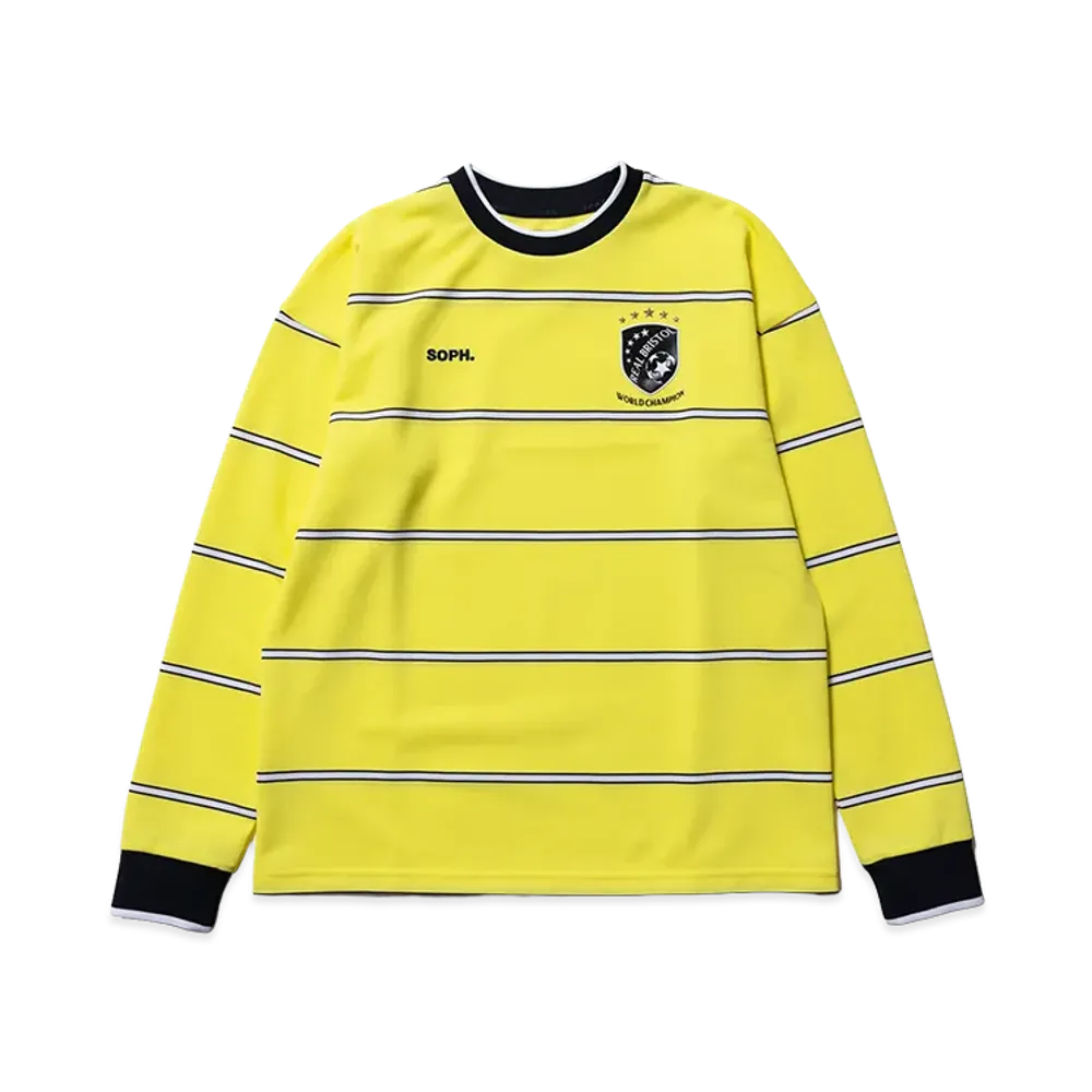 F.C.Real Bristol Champions Border L/S Game Shirt "Yellow"