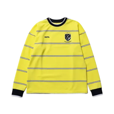 F.C.Real Bristol Champions Border L/S Game Shirt "Yellow"