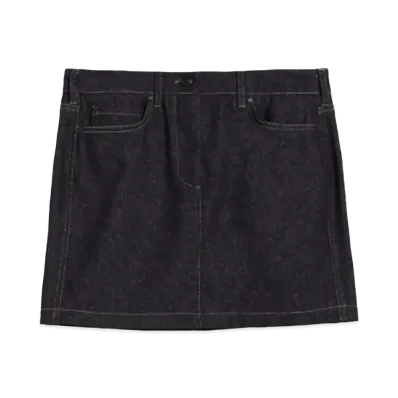 Max Mara Jubba Denim Mini Skirt "Ultramarine"