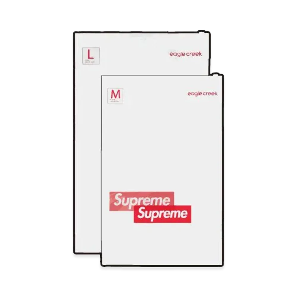 Supreme x Eagle Creek Pack-It Compression Bags (Set of 2) "Clear"