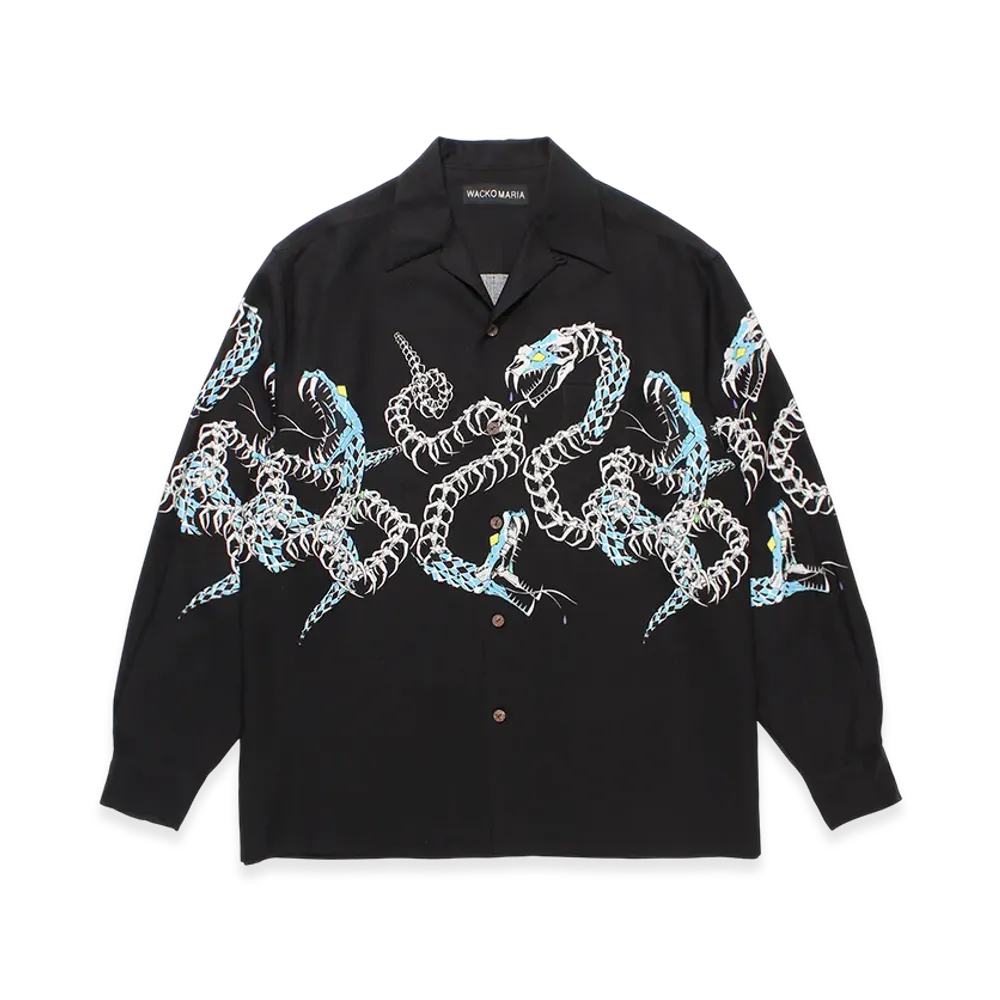 WACKO MARIA Hawaiian Shirt "Black"