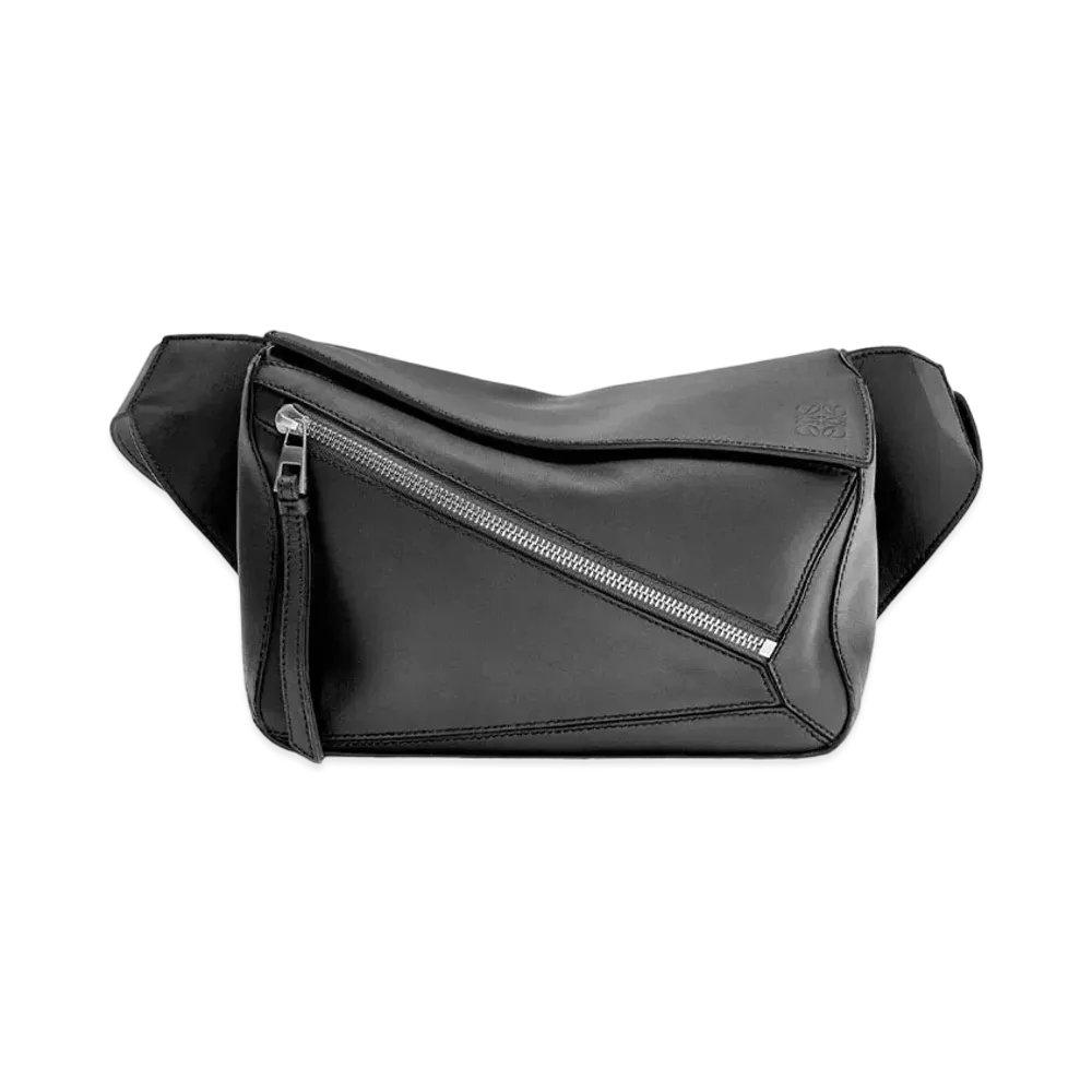 LOEWE Small Puzzle Bumbag In Classic Calfskin "Black"