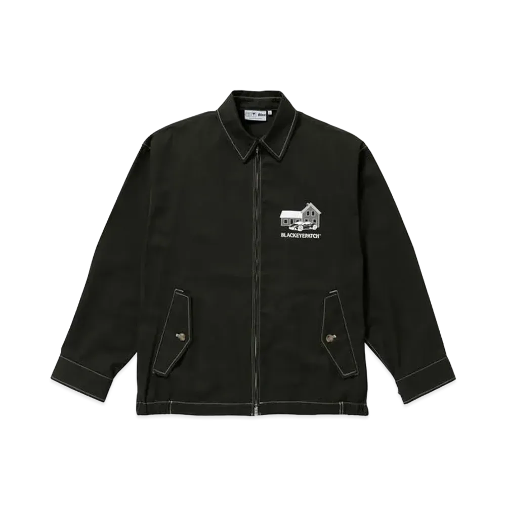 BlackEyePatch SECOND HOUSE DRIZZLER JACKET "Brown"