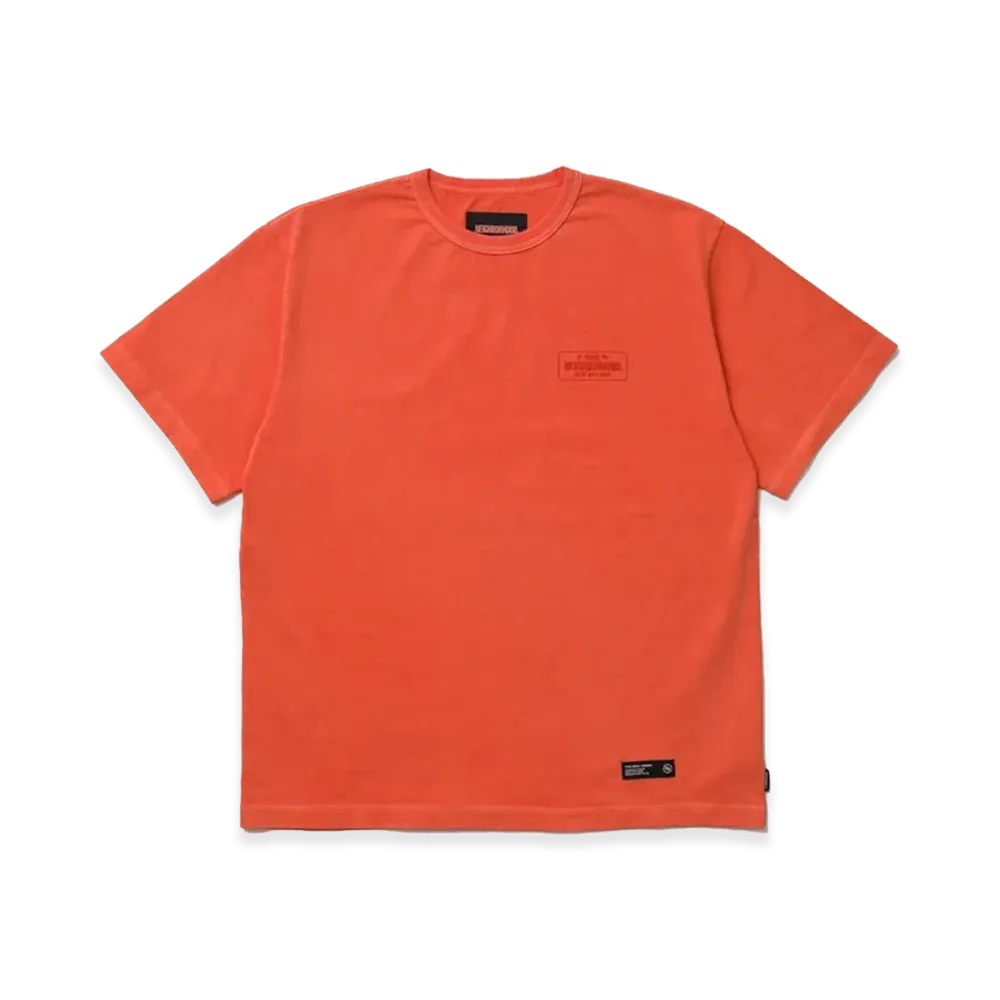 NEIGHBORHOOD Pigment Crewneck SS "Orange"