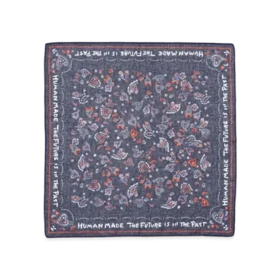 HUMAN MADE Paisley Bandana "Navy"