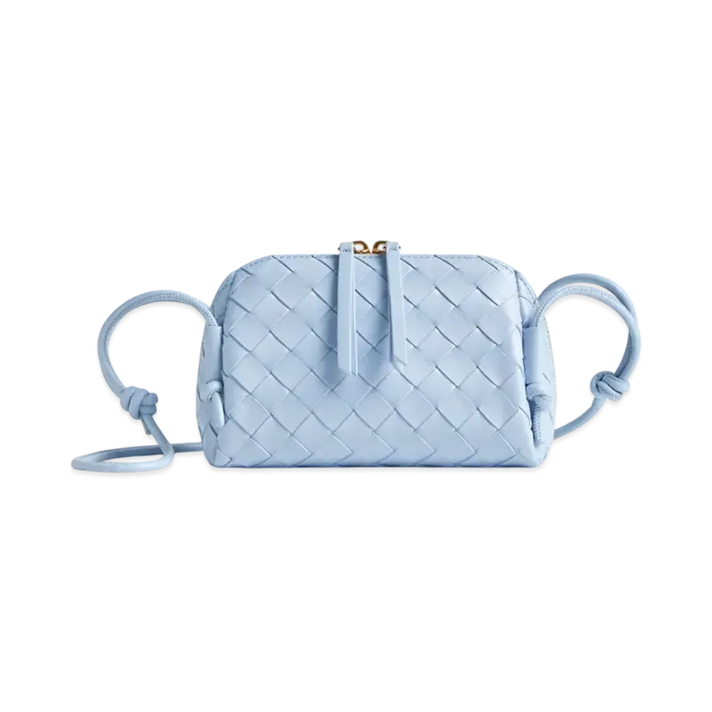 Bottega Veneta Intrecciato Concert Pouch "Lunar"