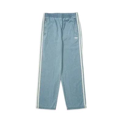 adidas Denim Firebird Track Pants "Light Blue"