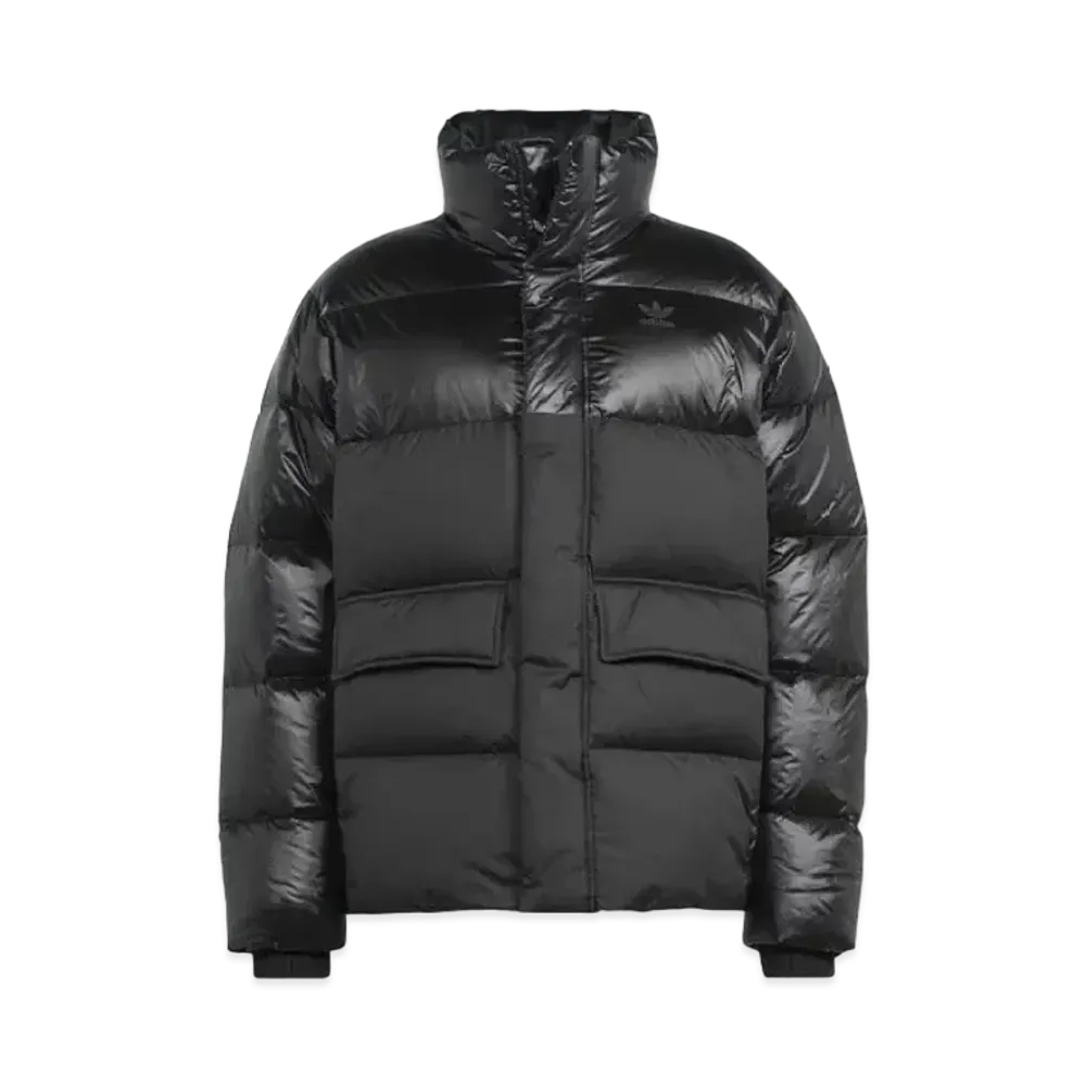 adidas Midweight Down Puffer Jacket "Black"