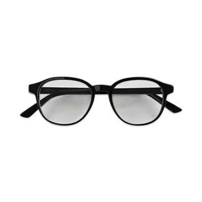 Bottega Veneta Classic Panthos Eyeglasses "Black/Transparent"