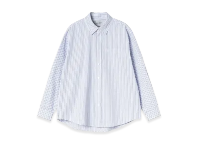 Carhartt WIP L/S Keene Shirt "Keene Stripe/White"
