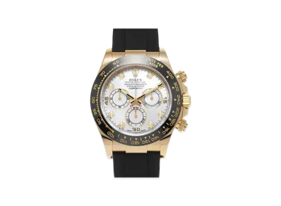 ROLEX Cosmograph Daytona 8P Diamonds "White Shell/Yellow Gold" 116518LNNG