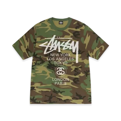Stussy World Tour Tee "Camo" (2025) 3903962