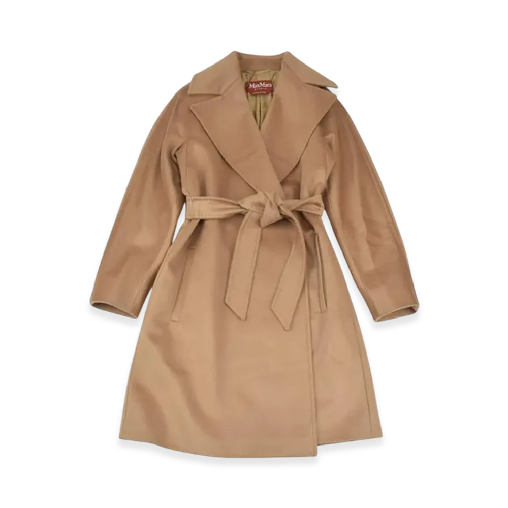Max Mara Studio Dravena Wool Coat "Camel"