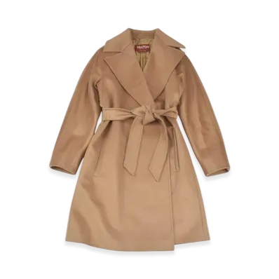 Max Mara Studio Dravena Wool Coat "Camel"