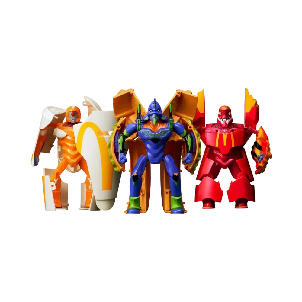 McDonald's -Neon Genesis EVANGELION- Evangelion value set figure