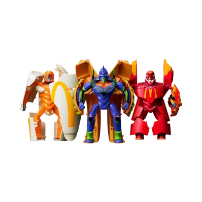 McDonald's -Neon Genesis EVANGELION- Evangelion value set figure