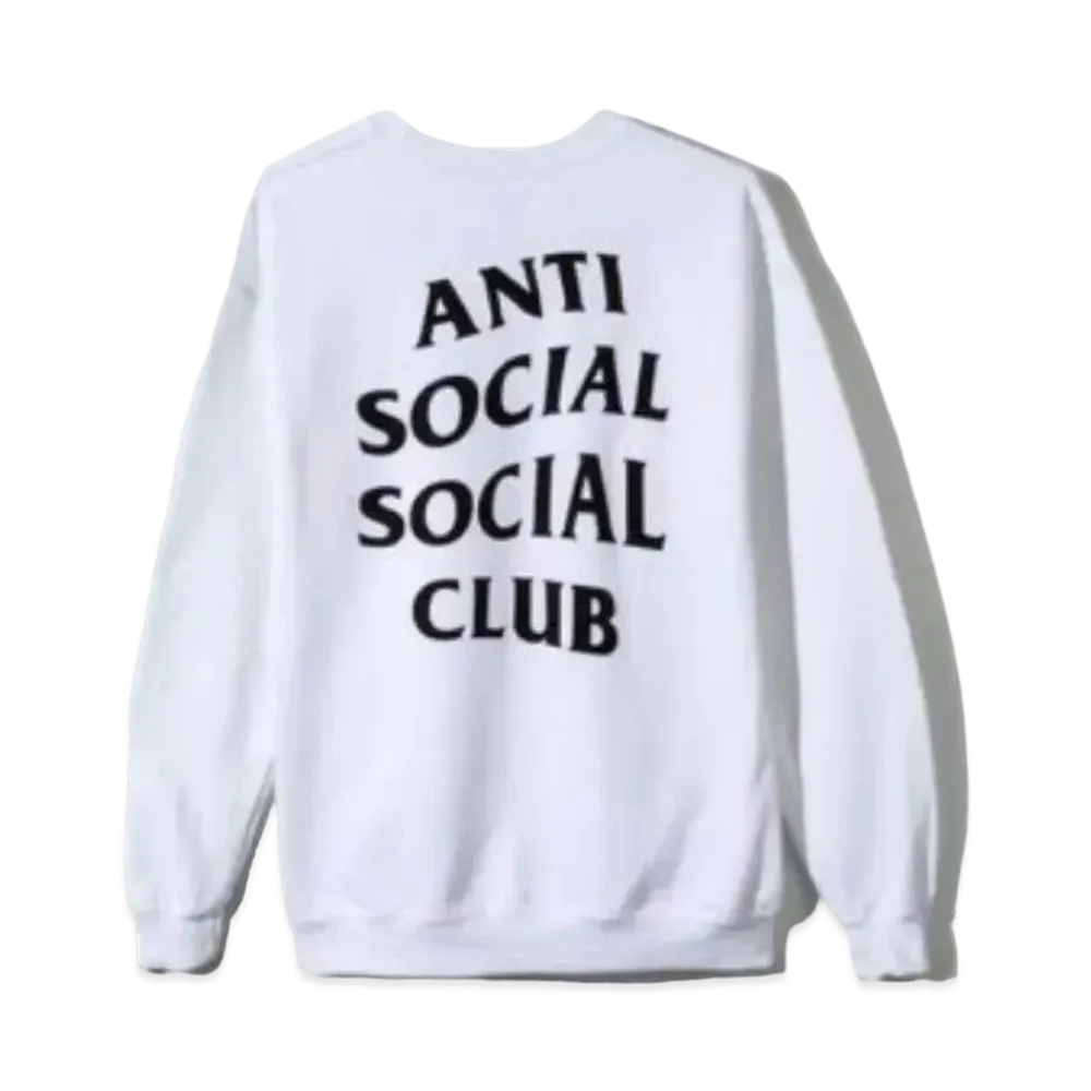 ANTI SOCIAL SOCIAL CLUB MASOCHISM CREWNECK "White"