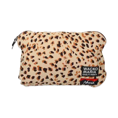 WACKO MARIA NANGA / Leopard Down Blanket "Beige"
