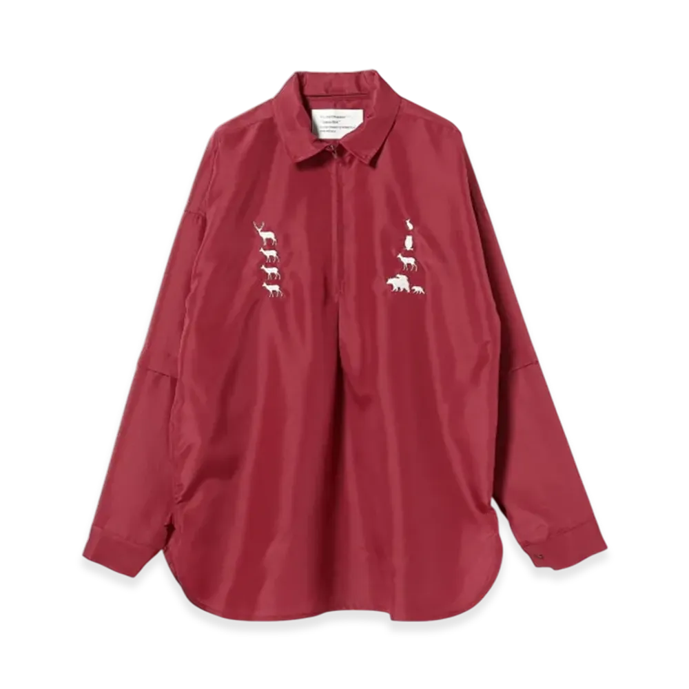 MOUNTAIN RESEARCH BEAMS Exclusive Sports Shirt "Burgundy"