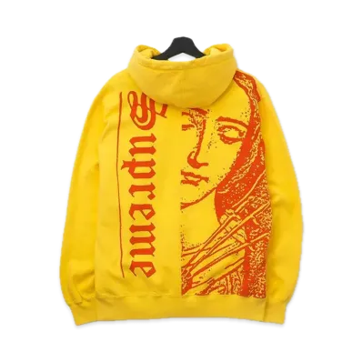 Supreme Mary Hooded Sweatshirt "Yellow"
