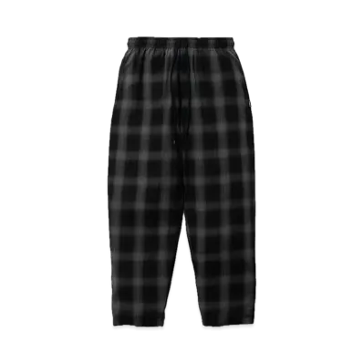 NEIGHBORHOOD Hombre Check Easy Pants "Black/Gray"