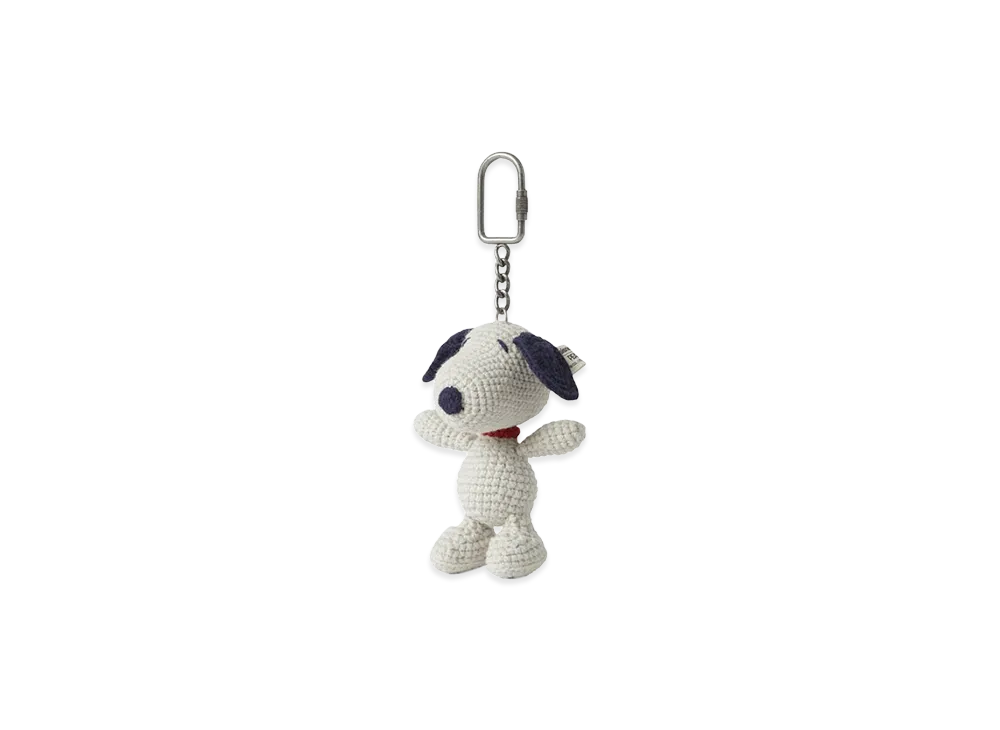 thisisneverthat x PEANUTS Crochet Plush Keychain "Beige"