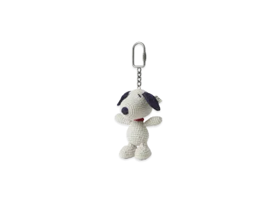 thisisneverthat x PEANUTS Crochet Plush Keychain "Beige"