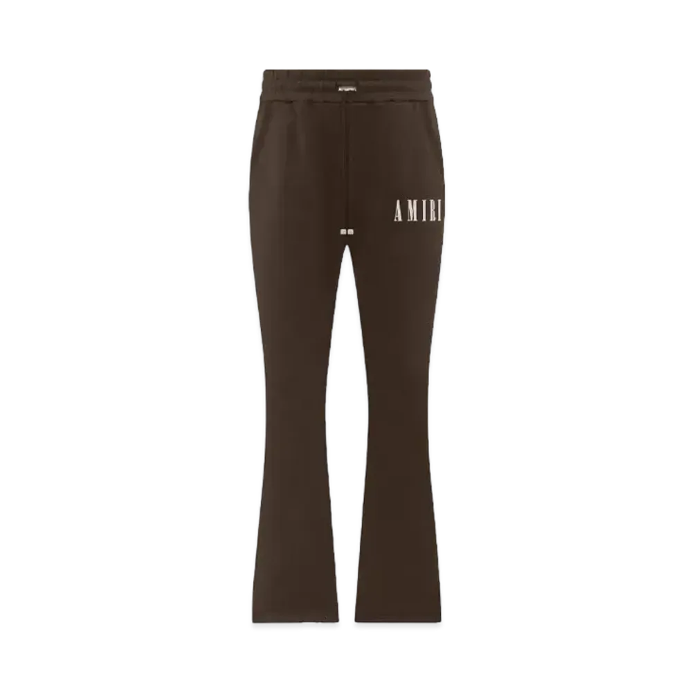 AMIRI Core Logo Flare Sweatpant "Brown"