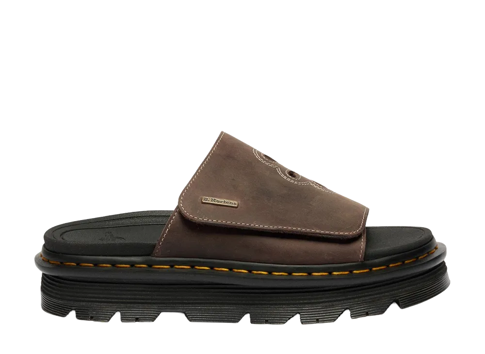 Dr.Martens Zebzag Flower Sandals "Dark Brown"