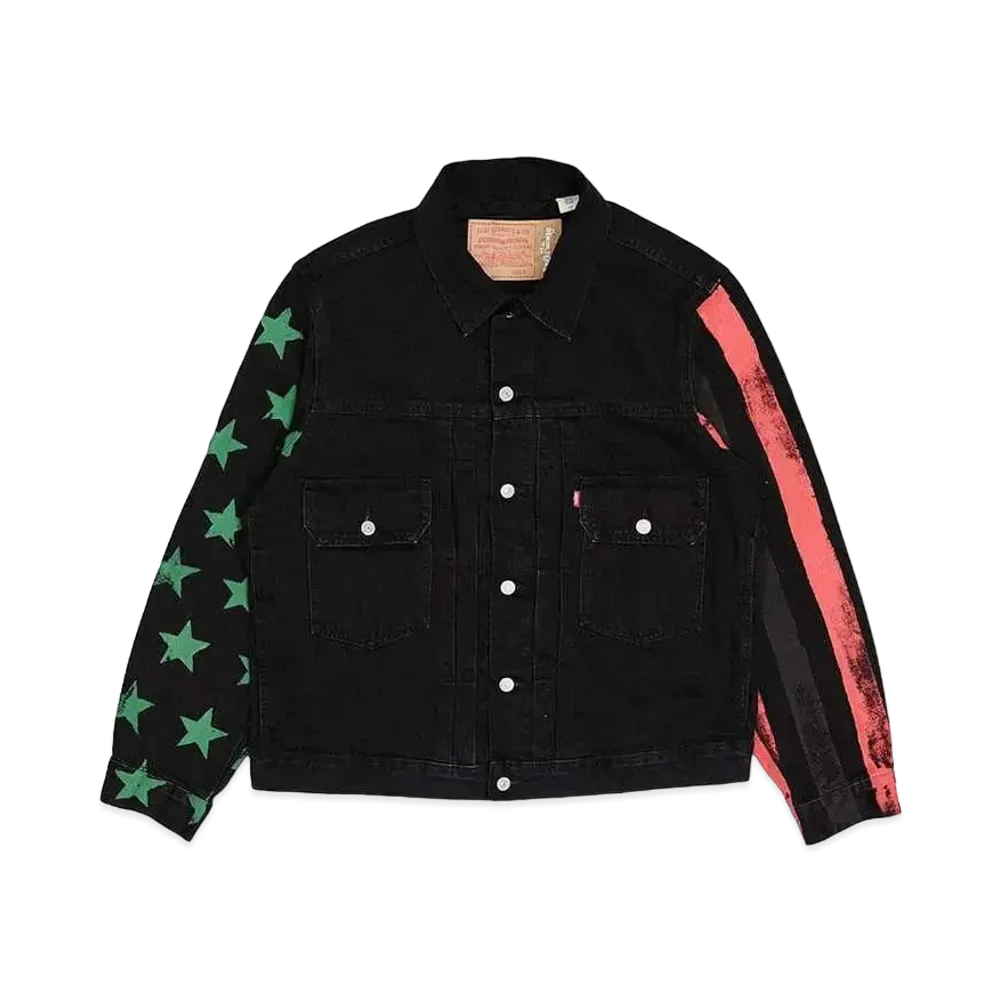 Levi's x Denim Tears x Cactus Plant Flea Market Denim Jacket "Black"