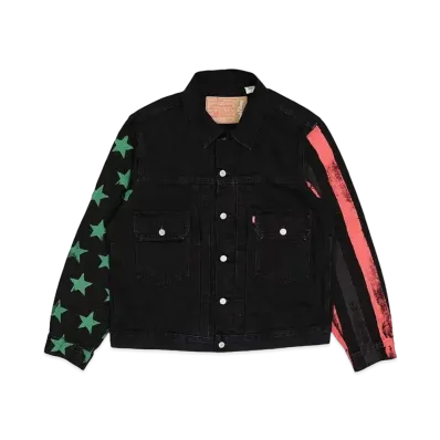 Levi's x Denim Tears x Cactus Plant Flea Market Denim Jacket "Black"