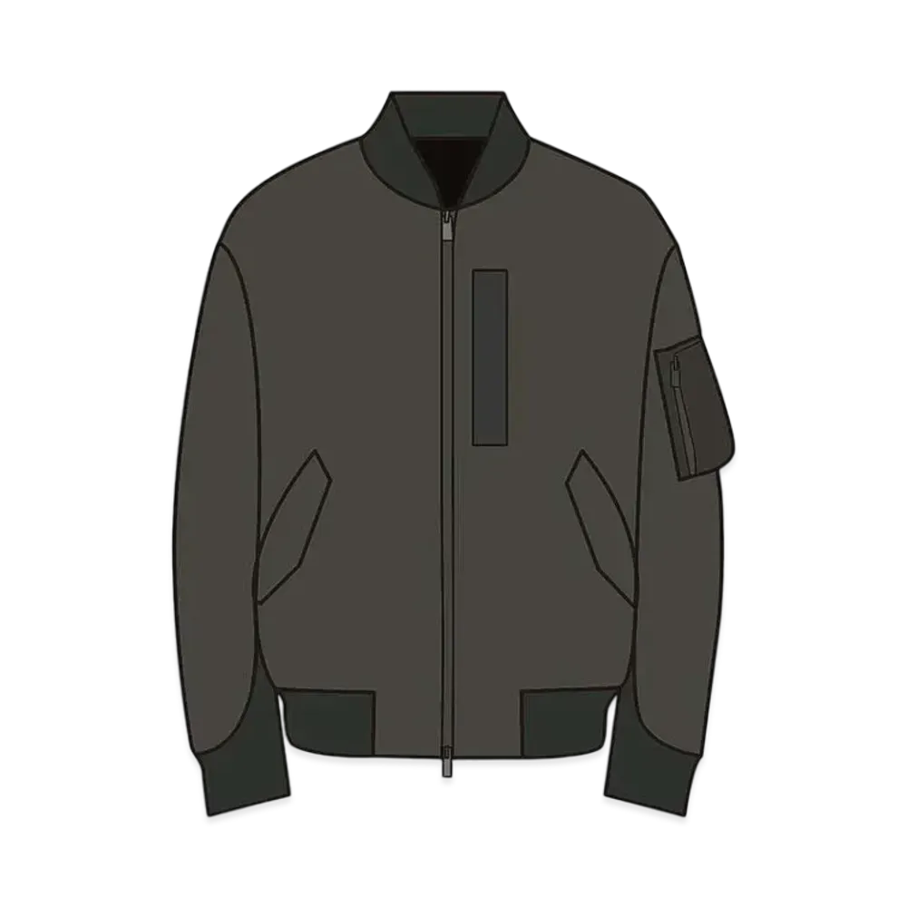 UNIQLO +J Hybrid Down OverSize MA-1 Blouson 445765 "Grey"