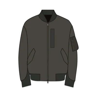 UNIQLO +J Hybrid Down OverSize MA-1 Blouson 445765 "Grey"