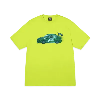 Stussy Racecar Tee "Lime"