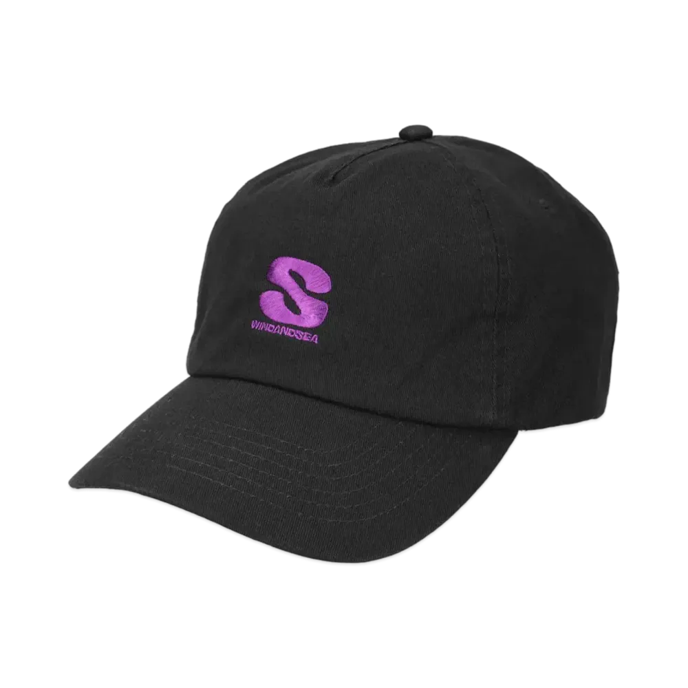 WIND AND SEA Fluffy Cotton Cap "Black"