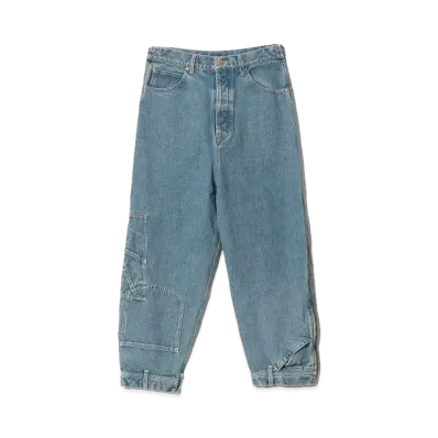 Lee x beautiful people Double-End Denim Riders-Painter Pants "Bleach"
