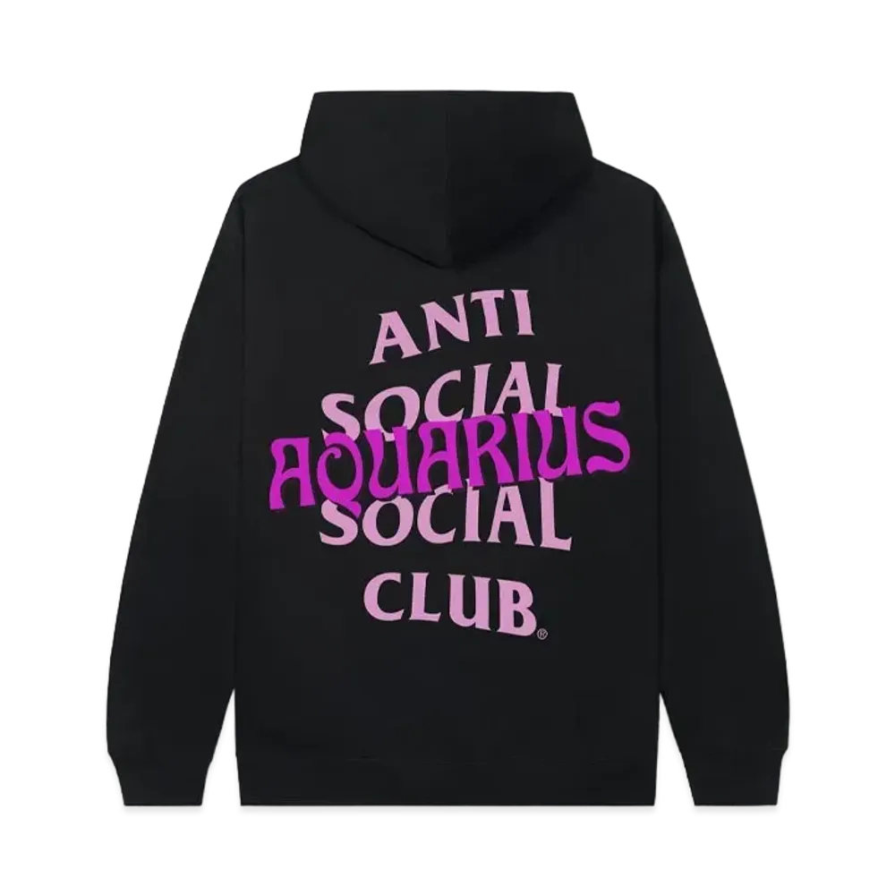 ANTI SOCIAL SOCIAL CLUB Aquarius Hoodie "Black"