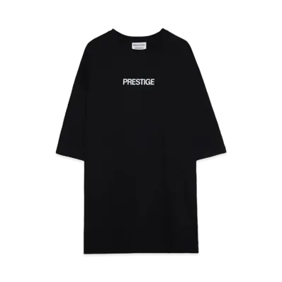 PRESTIGE APPAREL PRESTIGE LOGO TEE "BLACK"