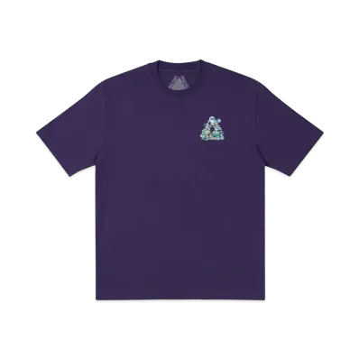 PALACE BUBBLING T-SHIRT "Purple"