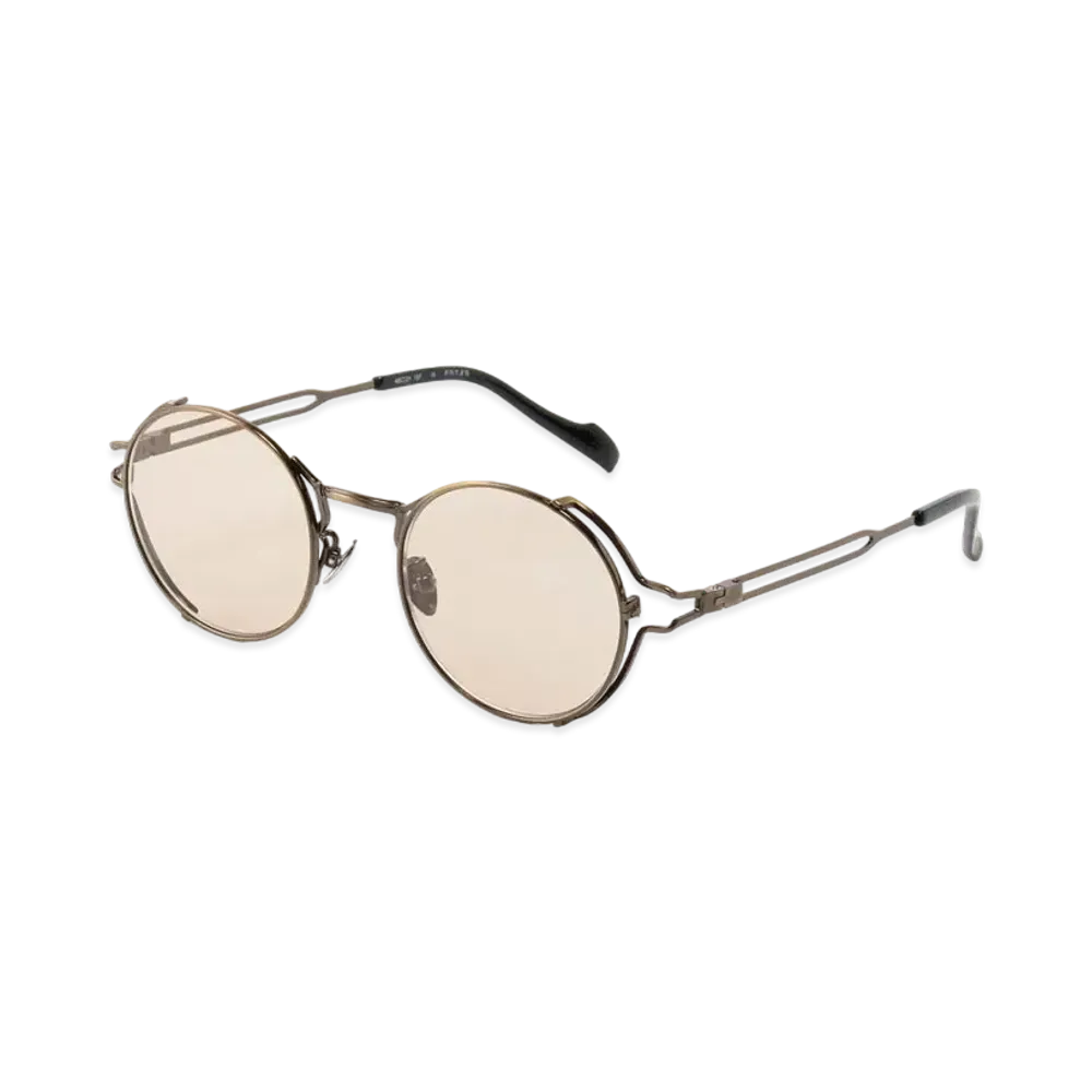 Yohji Yamamoto Pour Homme TITANIUM/BTITANIUM EYEWEAR E "Brown"