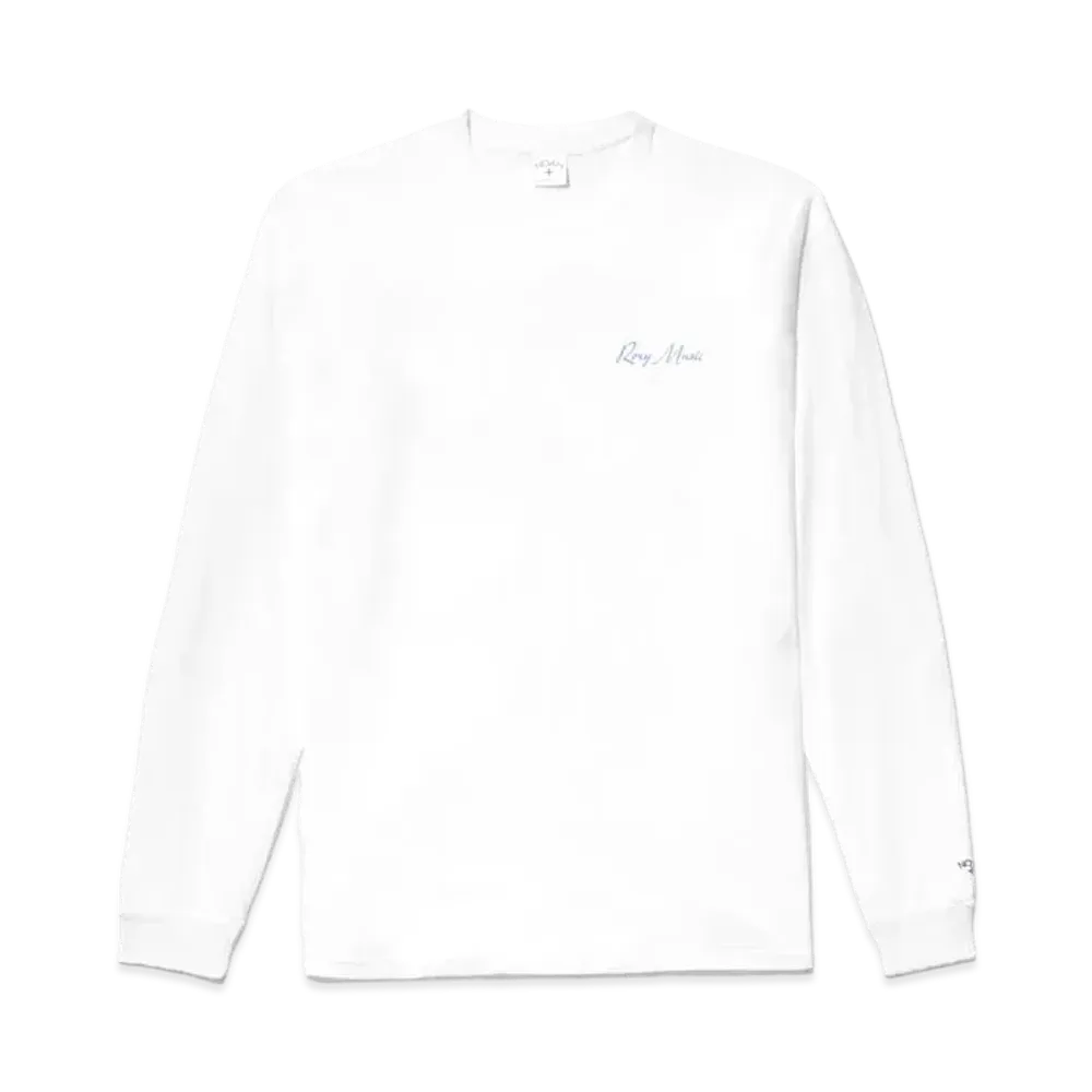 Noah x Roxy Music Song Titles LS Tee "White"