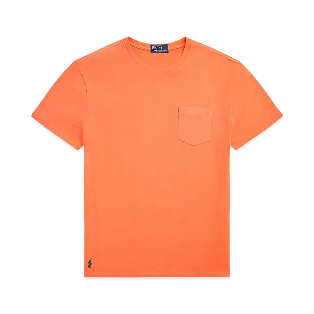 Polo Ralph Lauren Classic Fit Jersey Pocket T-Shirt "Orange"