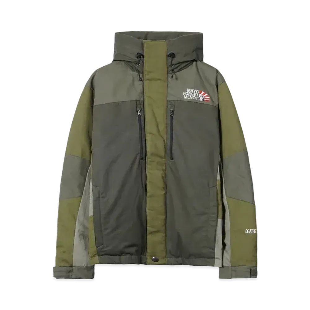 MAYO FORGET ME NOT Embroidery Down Jacket "OLIVE"