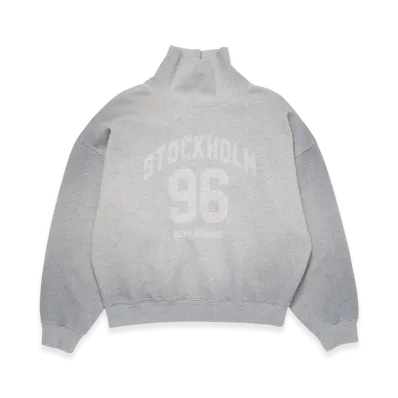 Acne Studios High-Neck Sweater "Grey Melange"