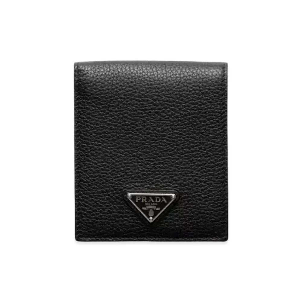 PRADA Leather Wallet "Black"