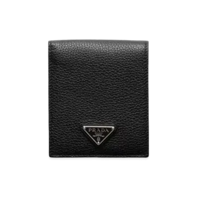 PRADA Leather Wallet "Black"